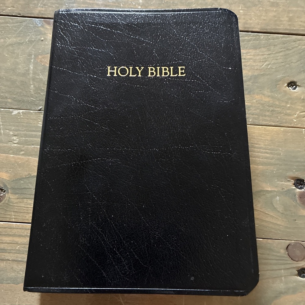 NRSV New Revised Standard Version Red Letter Cokesbury Black